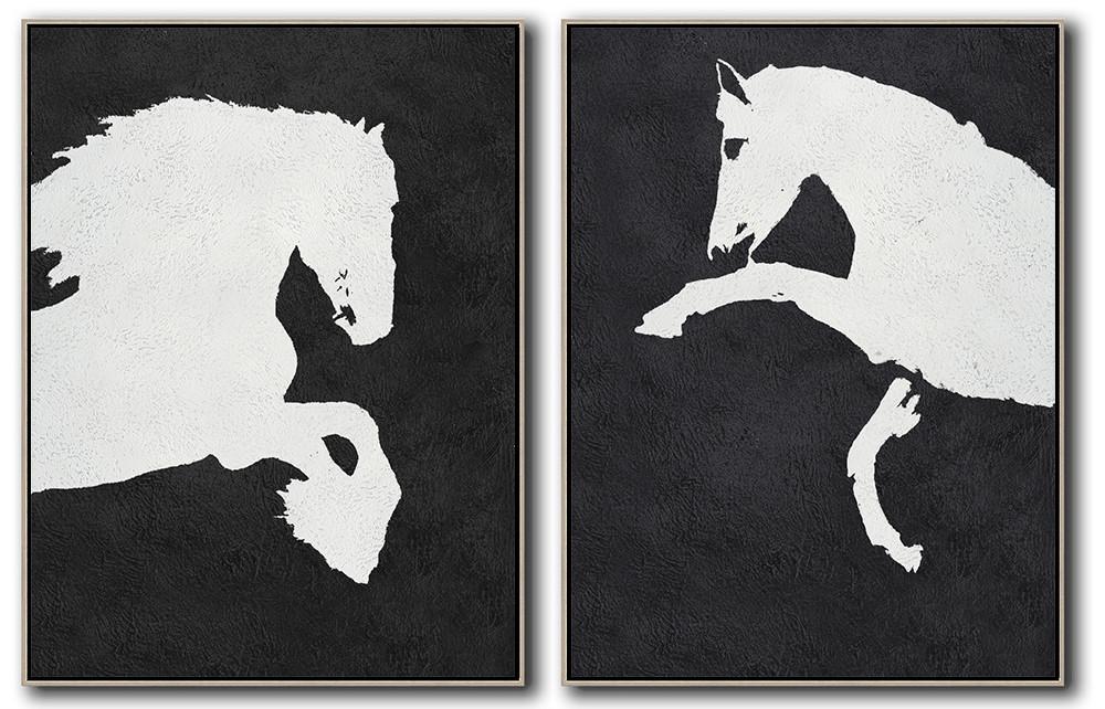 Set of 2 Minimal Art #S88